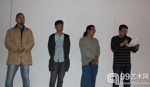 张海涛策划2012“文明相悖论”三人展开幕式
