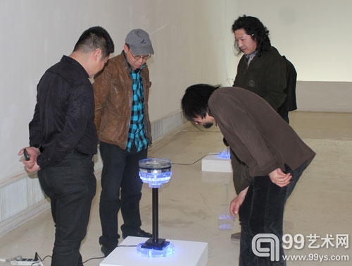 卓凡的作品现场