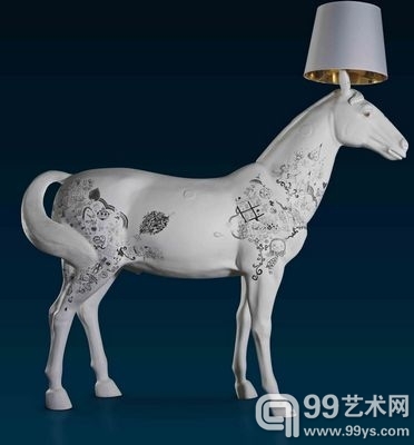 朱德庸（b.1960） 我哪儿也不会去——画禅马