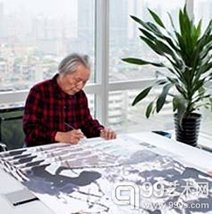 当代指画第一人刘伯骏先生
