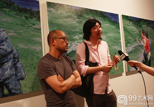 “歧观•悖像”探究向庆华绘画本身的逻辑是什么？策展人
