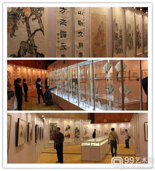 北京诚轩2012春拍预展现场中国书画