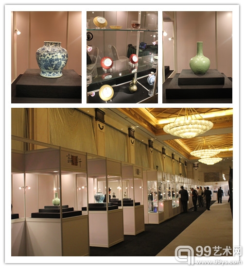 北京誠(chéng)軒2012春拍預(yù)展現(xiàn)場(chǎng)瓷器工藝品