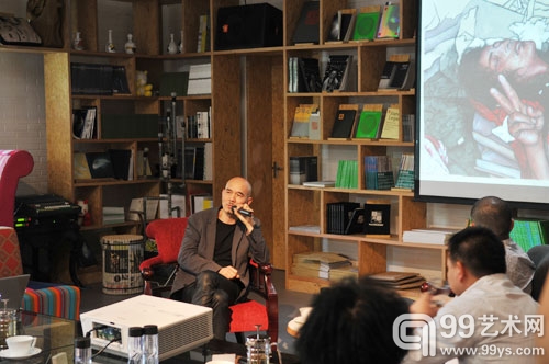 十一日谈——杨诘苍个展研讨会现场