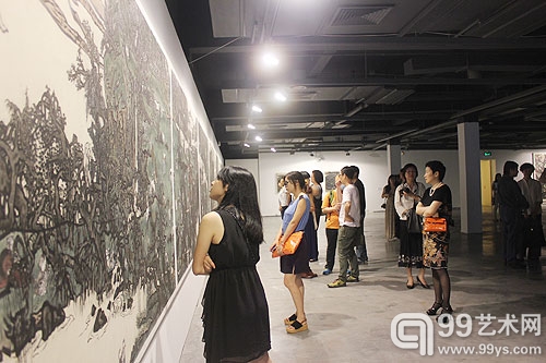 十一日谈——杨诘苍个展开幕现场