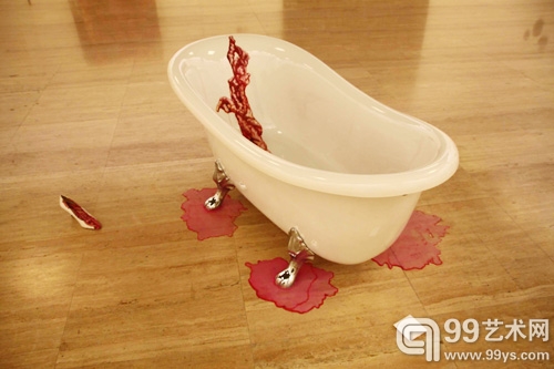 蔡锦中国美术馆个展-展览作品《美人蕉》