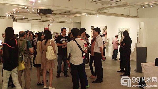全艺社王瑞麟新作展现场