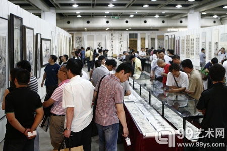 2012西泠春拍预展现场-