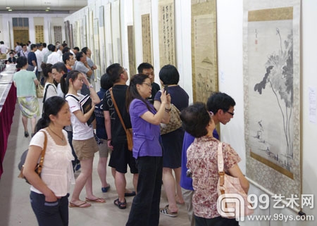 2012西泠春拍预展现场