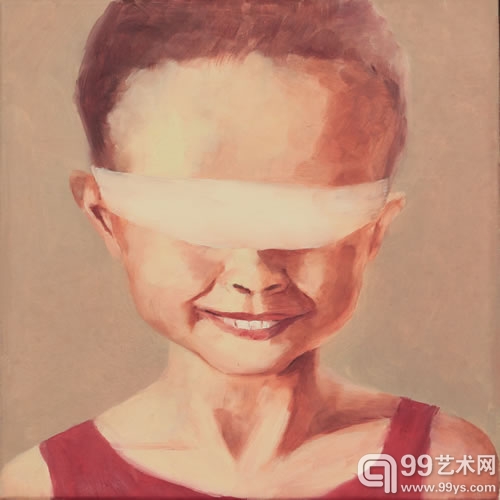 願 黎小傑 20 x 20 cm 畫布油畫 2012