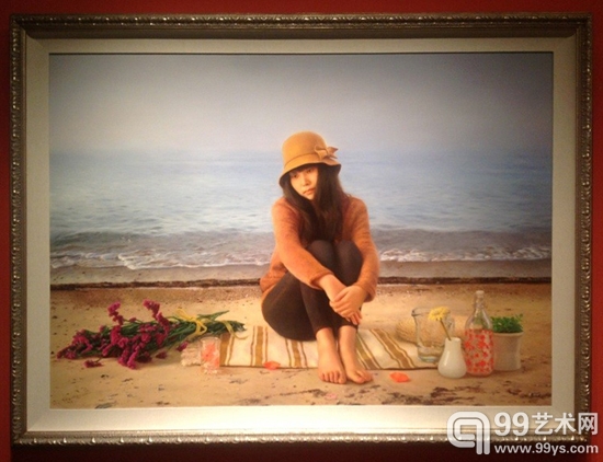 赵新雨 《海之恋》180×130cm 2012年