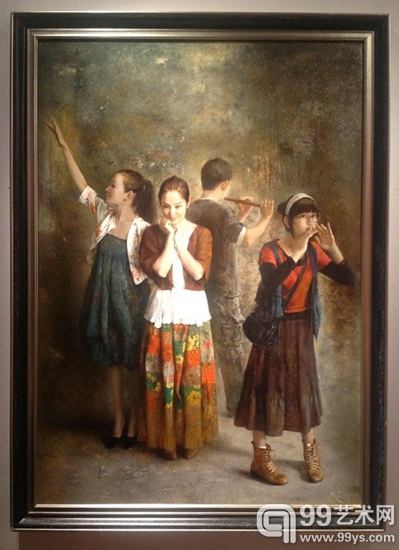 周丽萱 《回声》 200×140cm 2009年