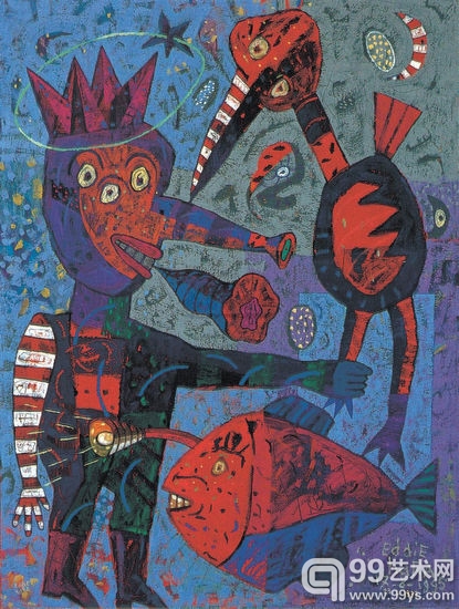 印尼艺术家Eddie Hara作