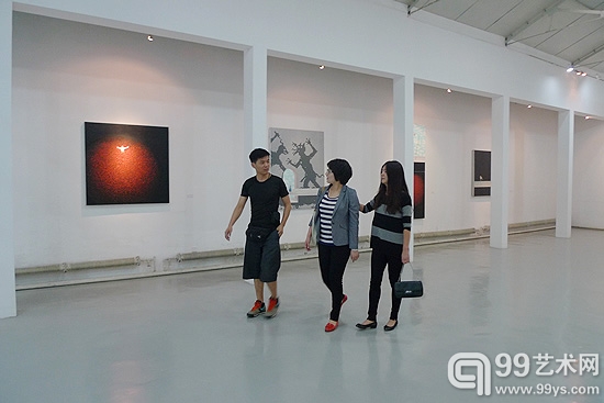 前后空间“李天恩2012作品展——舞台阶”开幕现场