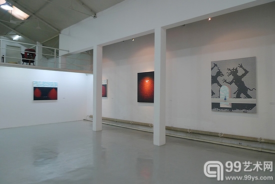 前后空间“李天恩2012作品展——舞台阶”开幕现场