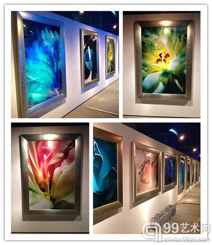 “花非花，穿越时空的对话——王小慧艺术展”现场