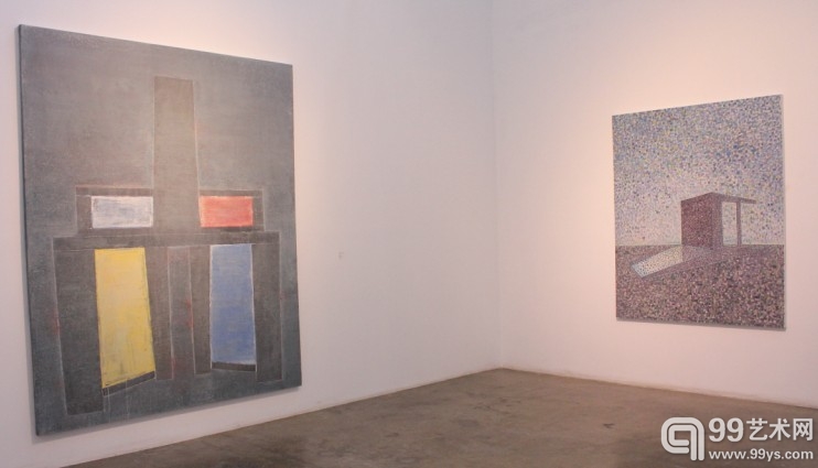 展览现场展出作品