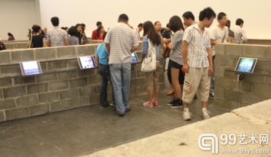 阚萱“大谷子堆”展览现场