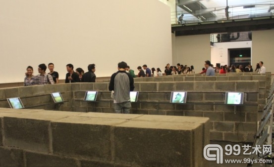 阚萱“大谷子堆”展览现场