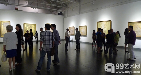 当笔墨遭遇材料  第三境——詹滢艺术展798桥艺术空间开幕