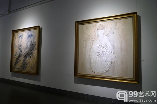 当笔墨遭遇材料 第三境——詹滢艺术展798桥艺术空间开幕 