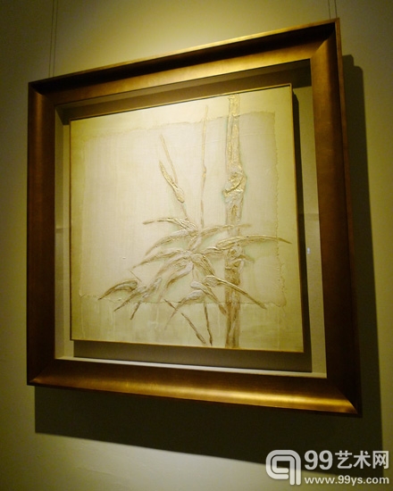 当笔墨遭遇材料 第三境——詹滢艺术展798桥艺术空间开幕 