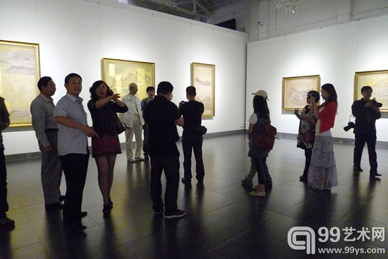 当笔墨遭遇材料 第三境——詹滢艺术展798桥艺术空间开幕 