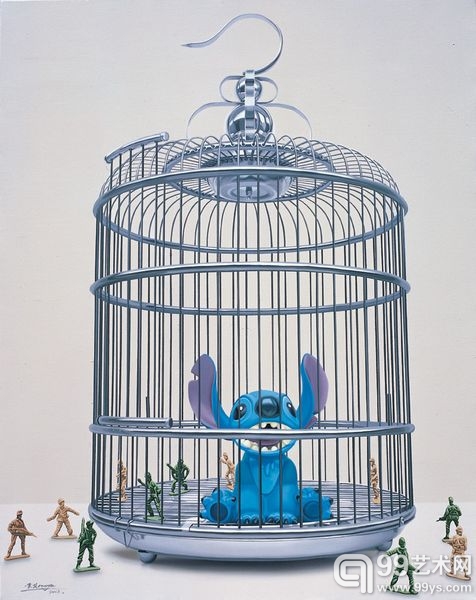 《我的名字叫史迪仔》  布面油画  160X200cm