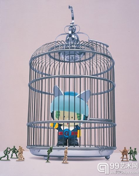 《我的名字叫小吉》  布面油画  160X200cm