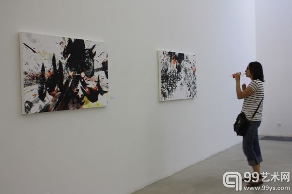 冯梦波  展览现场
