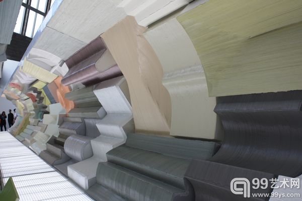 李松松个展现场  作品内部结构