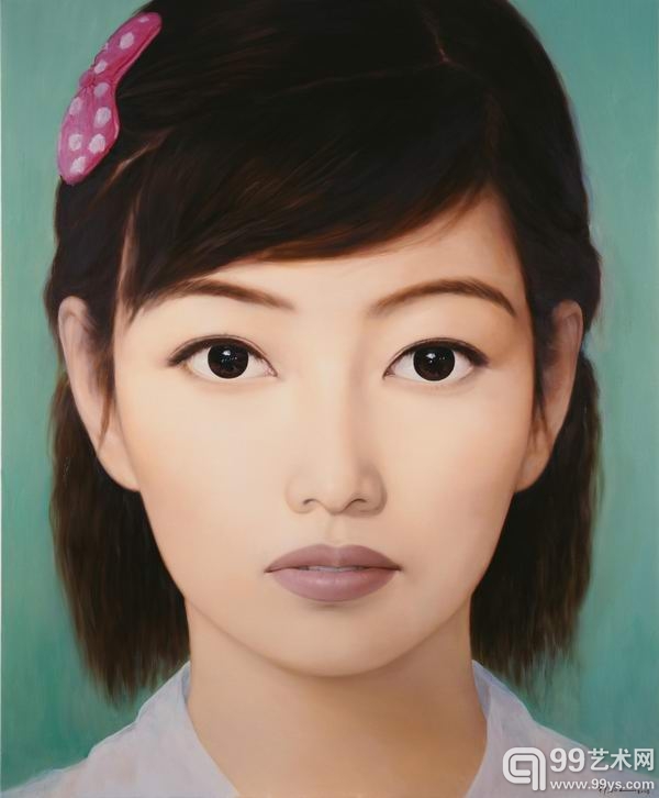 祁志龙  中国美丽第三号 布面油画 China Beauty oil on canvas 220×180cm 2008