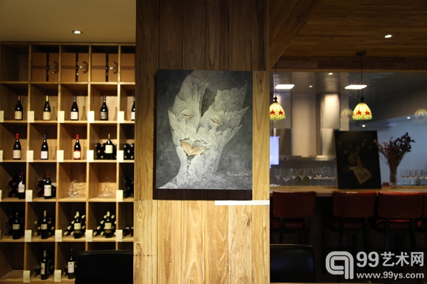 “翼翼飞鸾——冯贵林2012绘画展”展览现场
