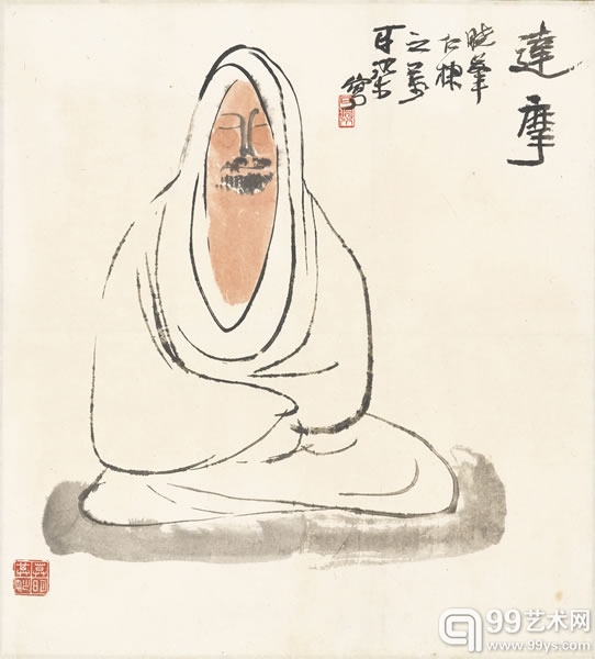 李可染 达摩