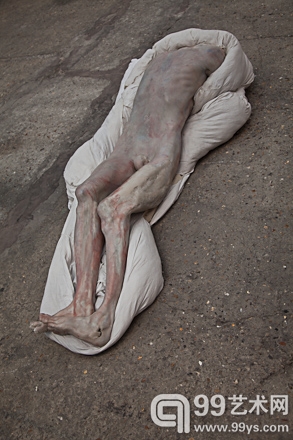 豪瑟和沃斯画廊展位上呈现的博林德·迪·布鲁克尔2010年作品《罗梅乌》
