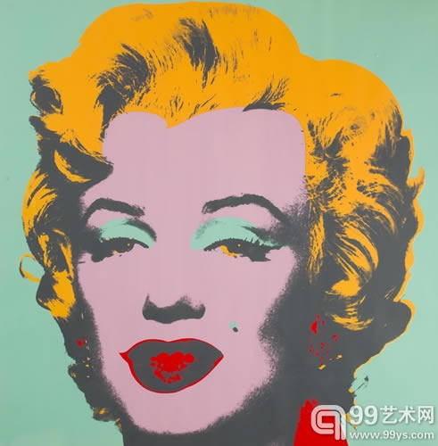 安迪•沃霍尔《玛丽莲•梦露》