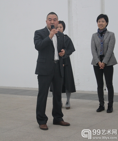 白盒子艺术馆馆长孙永增致辞