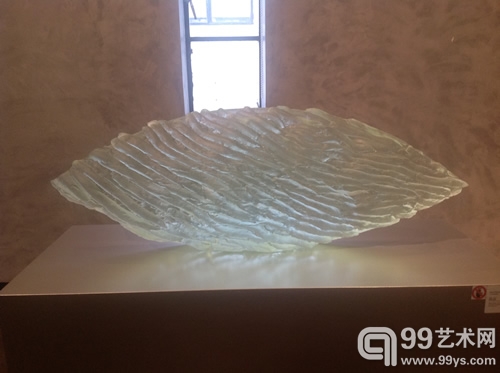 Zora -Blue Rain -before polishing-,60x32x14cm,2011 (2)