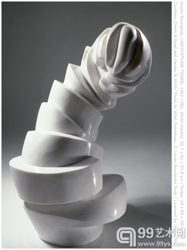 路易斯·布尔乔亚作品《迷宫塔》（1962-1981）（作品由CHEIM & READ画廊和HAUSER & WIRTH画廊提供）