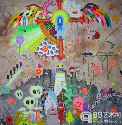 《神系我鬼又系我》150x 150cm