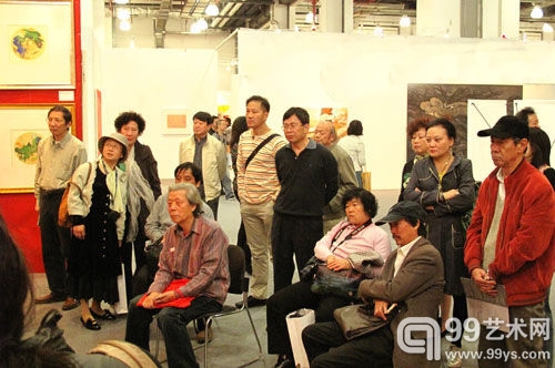 上海艺博会：艺术品与大师齐亮相 “新国画”引关注