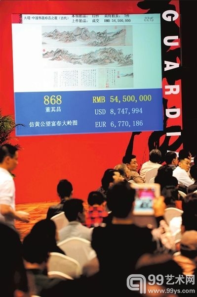 2012秋拍第一轮：成交额同比下滑过半