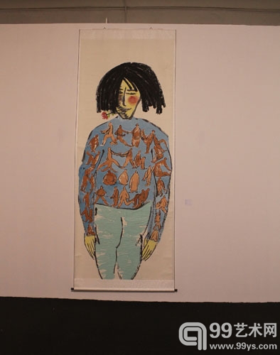 杨起作品《富婆》