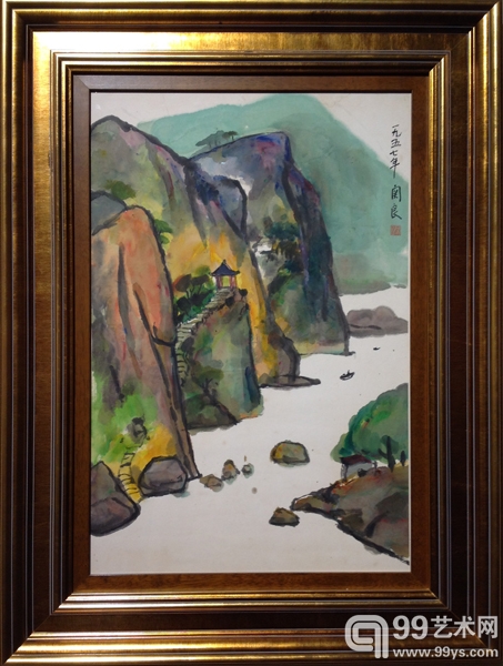 关良作品