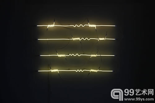 NO.6  NO.6 霓虹灯 Neon light  110×60cm 2012