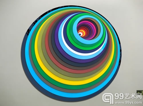 NO.8  NO.8 亚克力丙烯Acrylic Propylene  106×106×15cm 2012.jpg
