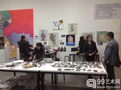 没顶公司平面作品制作区