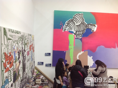 没顶公司展览现场