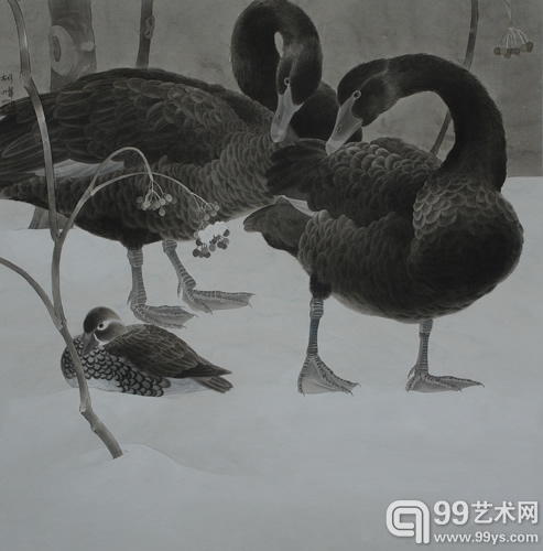 《黑羽》胡炜   2012年