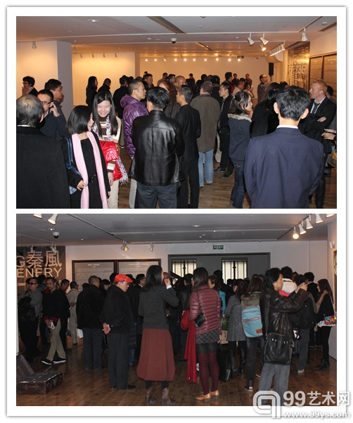 秦风个展“欲望风景”展览现场